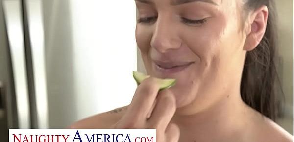  Naughty America - Alice Visby is ready for her cock salad!!